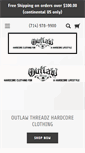Mobile Screenshot of outlawthreadz.com